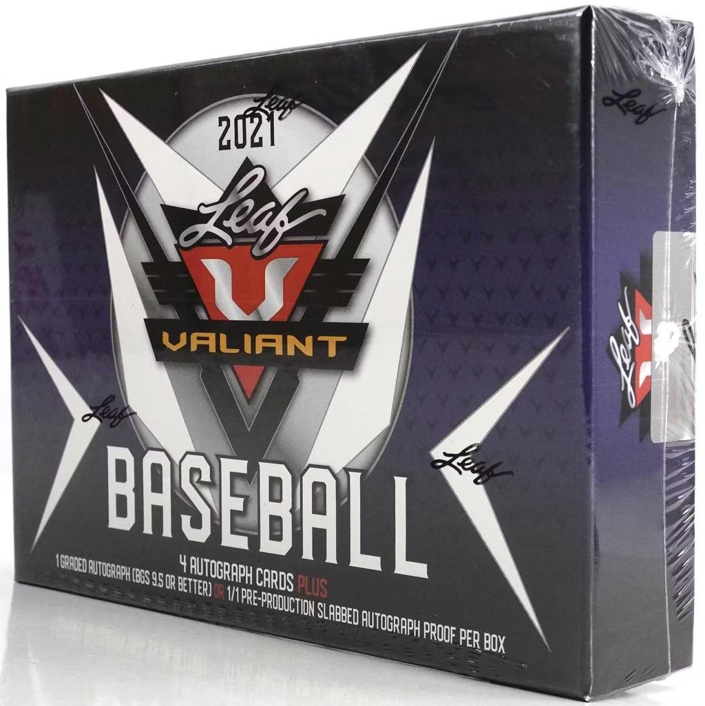 2021 Leaf Valiant Baseball Hobby Box - Todaro