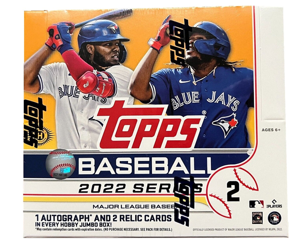 2022 Topps Series 2 Baseball Jumbo Box - Todaro