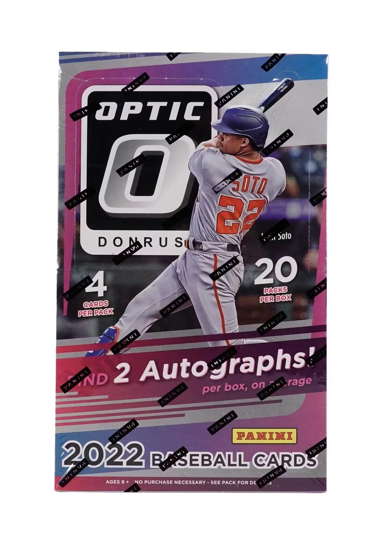 2022 Panini Donruss Optic Baseball Hobby Box - Todaro