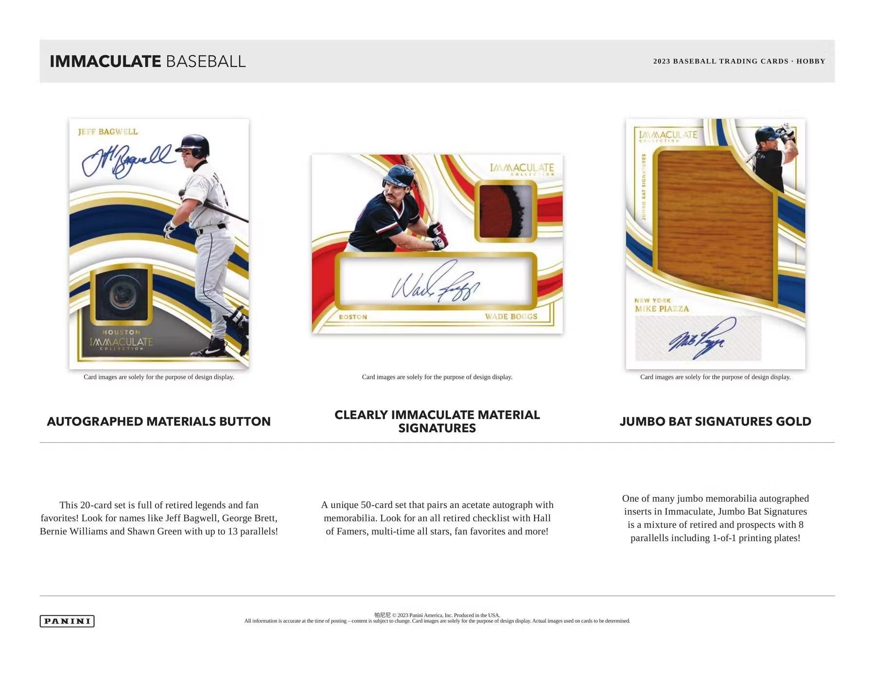 2023 Panini Immaculate Baseball Hobby Box - Todaro