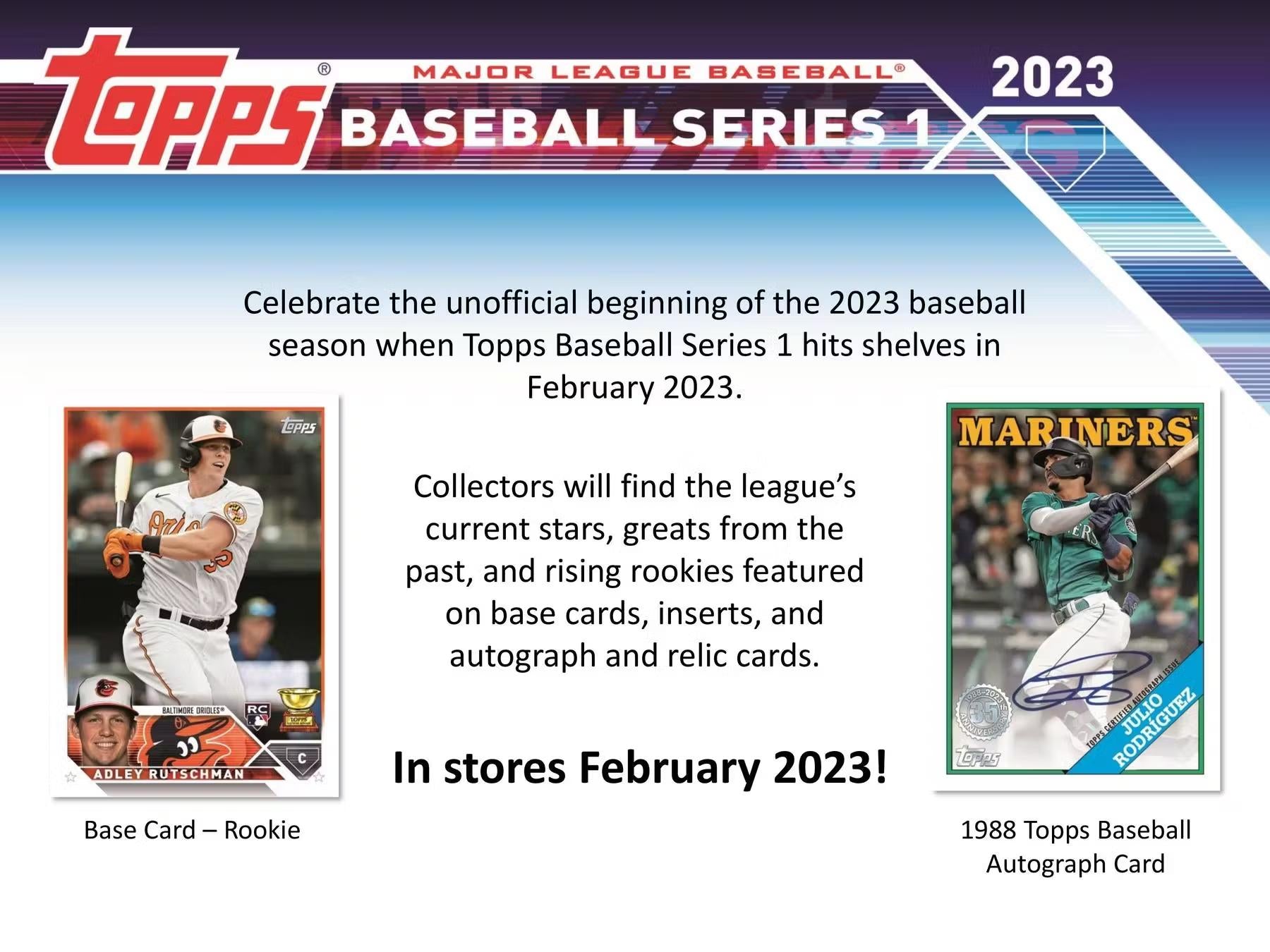 2023 Topps Series 1 Baseball Hanger Box - Todaro