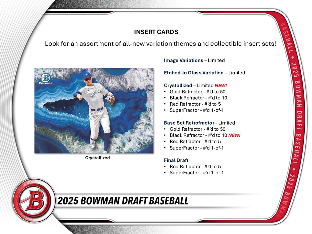 2025 Bowman Draft Baseball Super Jumbo Box - Todaro