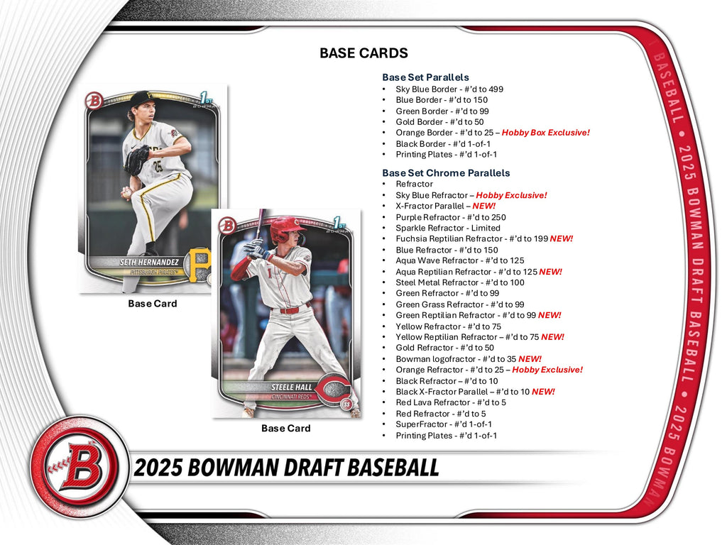 2025 Bowman Draft Baseball Hobby Jumbo Box - Todaro