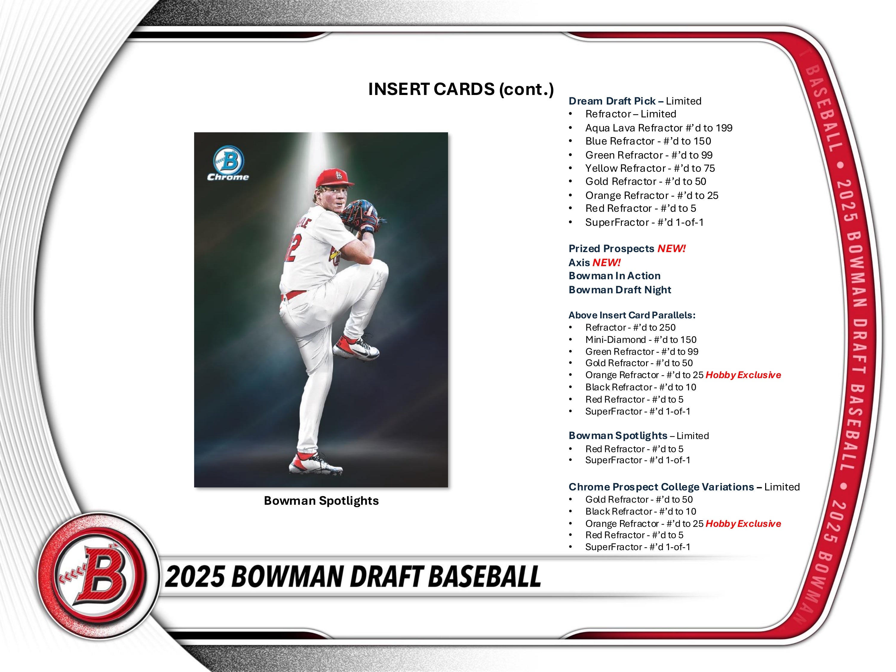 2025 Bowman Draft Baseball Hobby Jumbo Box - Todaro