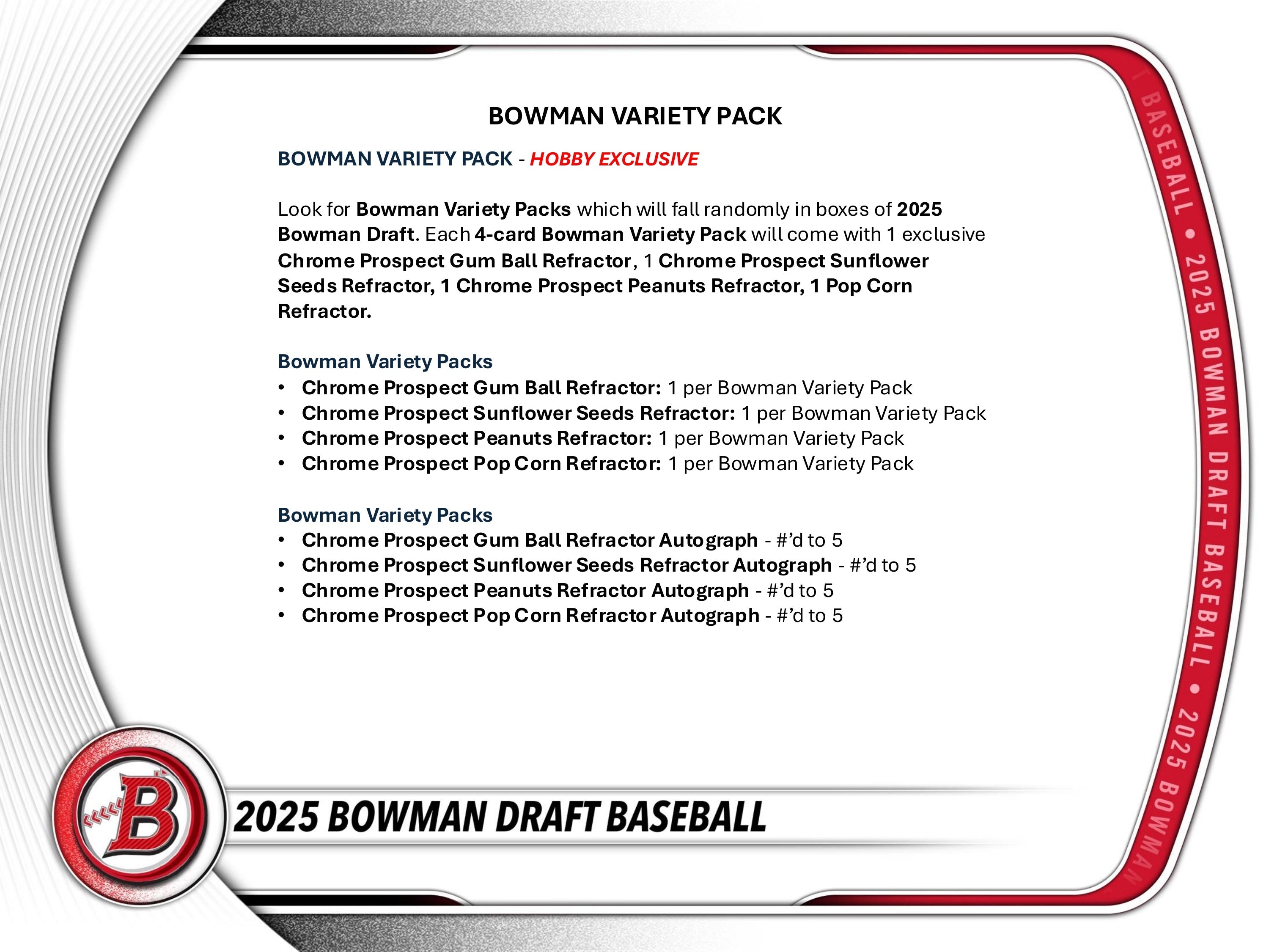 2025 Bowman Draft Baseball Hobby Jumbo Box - Todaro