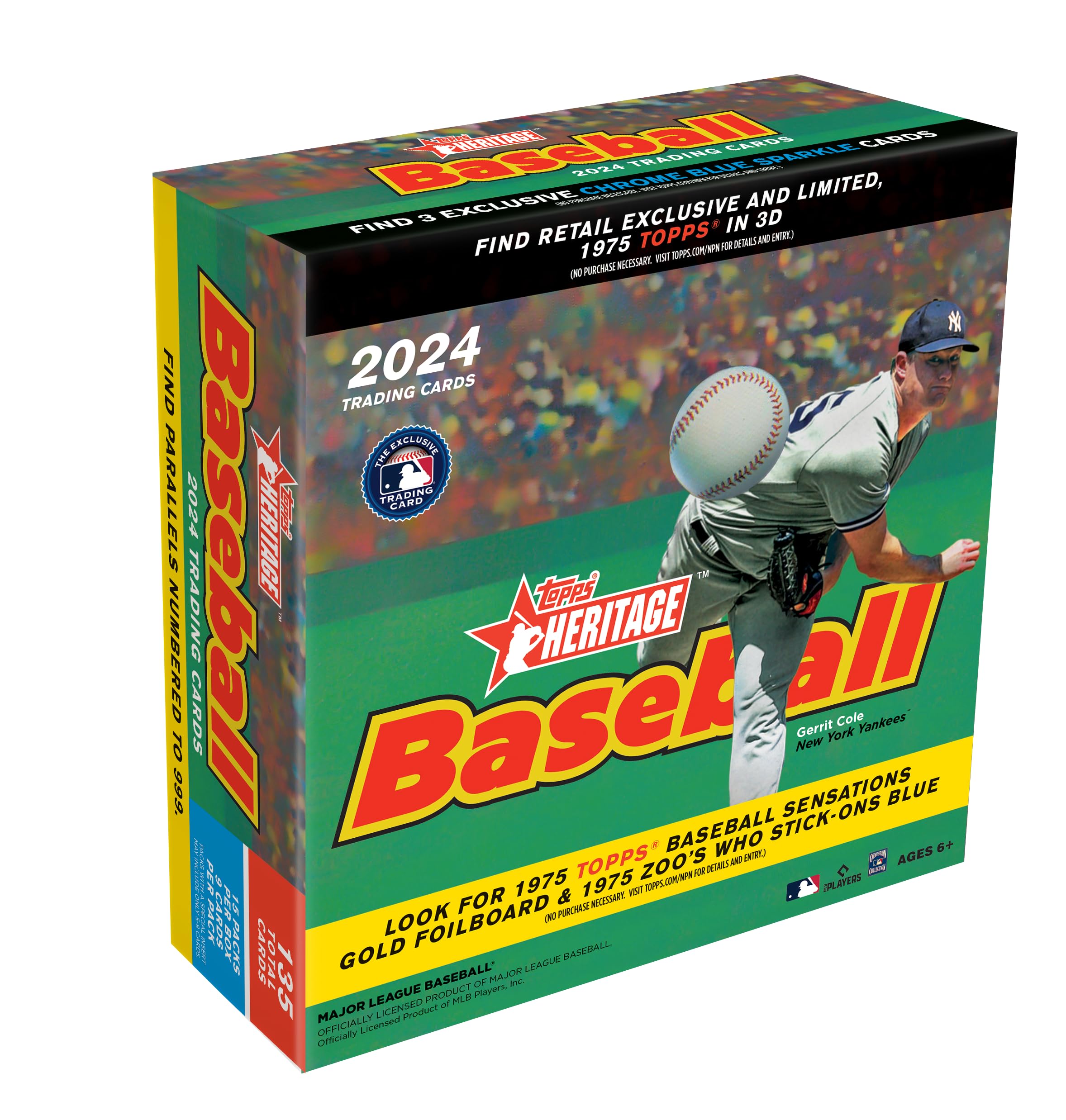 2024 Topps Heritage Baseball Mega Box - Todaro