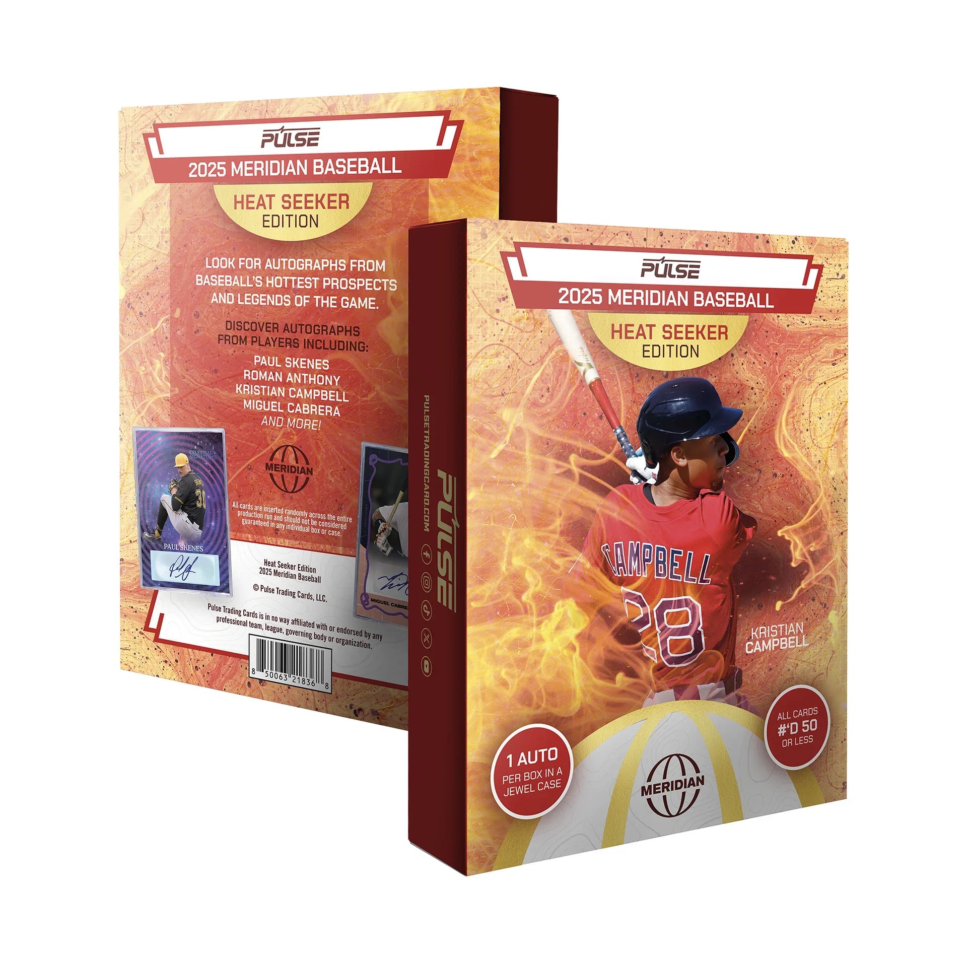 2025 Pulse Meridian Baseball Heat Seeker Edition Box - Todaro