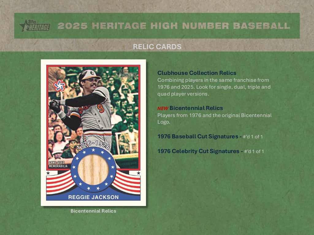 2025 Topps Heritage High Number Baseball Hobby Box - Todaro
